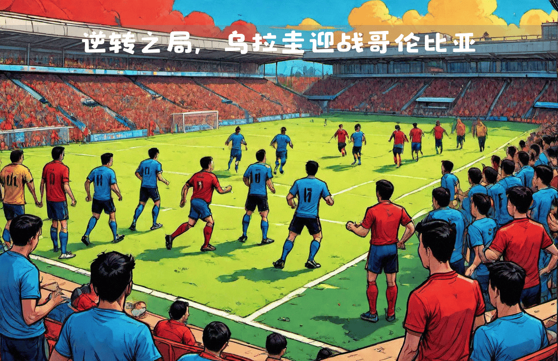 乌拉圭艰难战胜哥伦比亚，提前晋级